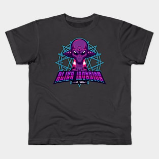 Alien Invasion First Contact Kids T-Shirt